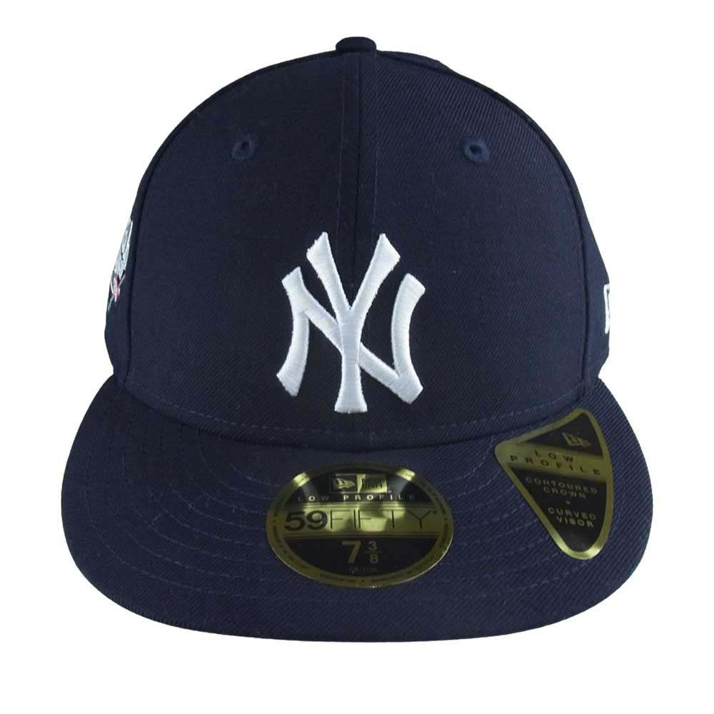 キス New Era for the New York Yankees 10th Anniversary Collection The Palette 59FIFTY Low Profile ニューエラ ニューヨークヤンキース 10周年 コレクション ロープロフィール ベースボール キャップ 10th Anniversary ネイビー系 58.7cm【中古】
