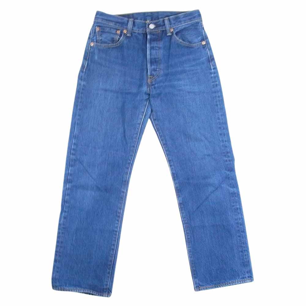 Levi's リーバイス 00501-0000 501 ボタンフラ ストレート デニム パンツ インディゴブルー系 30【中古】