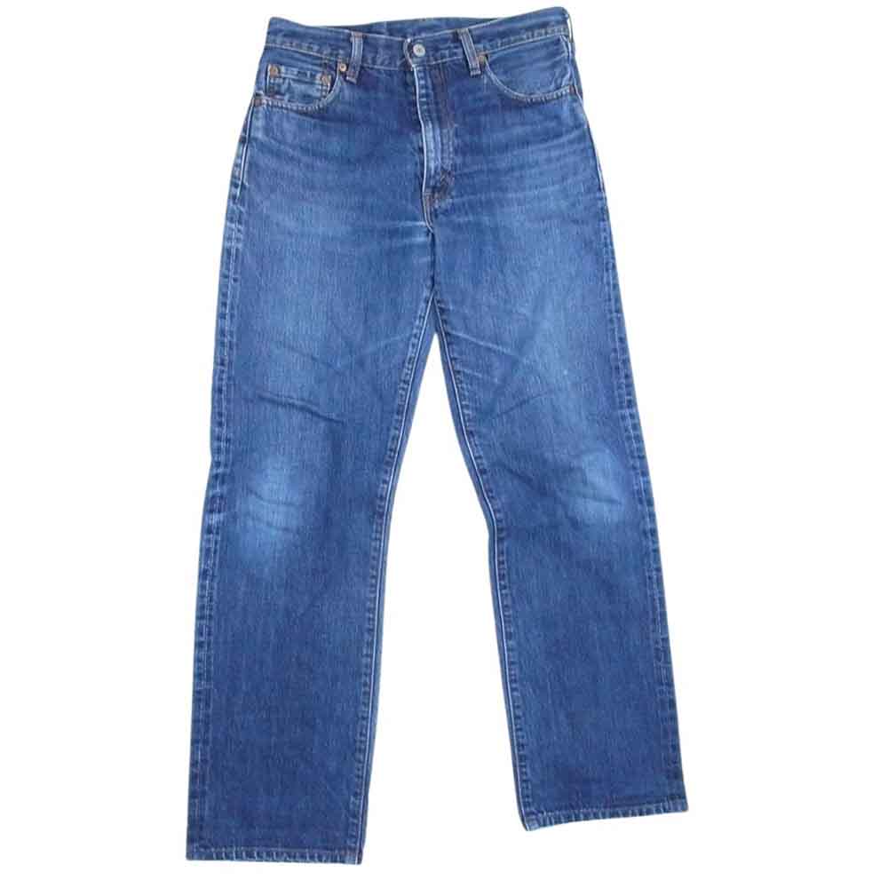 Levi's リーバイス 502 日本製 復刻 ボタン裏 J09刻印 ストレート デニム パンツ インディゴブルー系 31【中古】