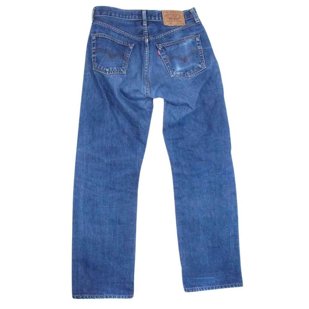 Levi's リーバイス 502 日本製 復刻 ボタン裏 J09刻印 ストレート デニム パンツ インディゴブルー系 31【中古】
