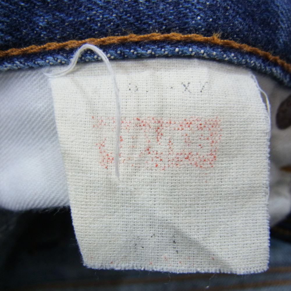 Levi's リーバイス 502 日本製 復刻 ボタン裏 J09刻印 ストレート デニム パンツ インディゴブルー系 31【中古】