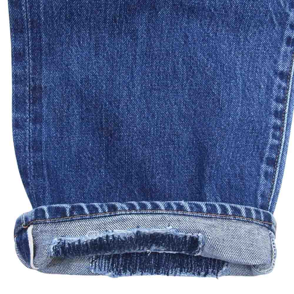 Levi's リーバイス 501-0003 98年製 90s 米国製 バレンシア工場 501XX 復刻 ボタン裏555 ストレート デニム パンツ インディゴブルー系 31【中古】