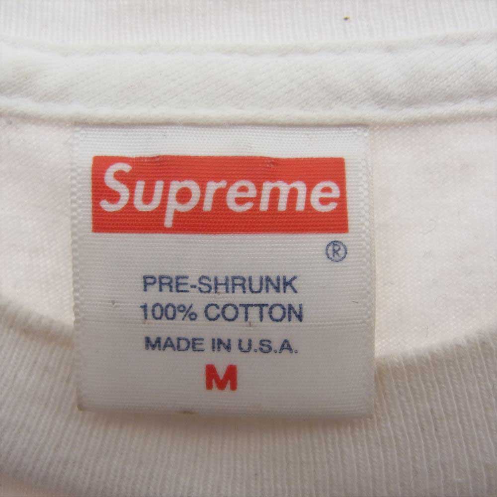 Supreme シュプリーム 20AW Box Logo L/S Tee  ボックスロゴ 長袖 Tシャツ ホワイト系 M【中古】