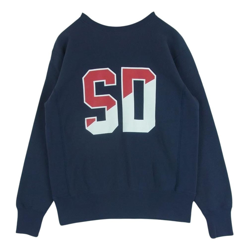 STANDARD CALIFORNIA スタンダードカリフォルニア CHAMPION SD Reverse Weave Crew Sweat チャンピオン リバースウィーブ スウェット ネイビー系 M【中古】