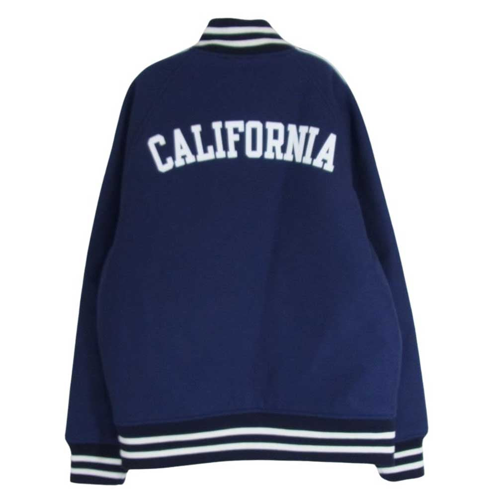 STANDARD CALIFORNIA スタンダードカリフォルニア SD Varsity Jacket バーシティジャケット スタジャン ネイビー系 M【中古】