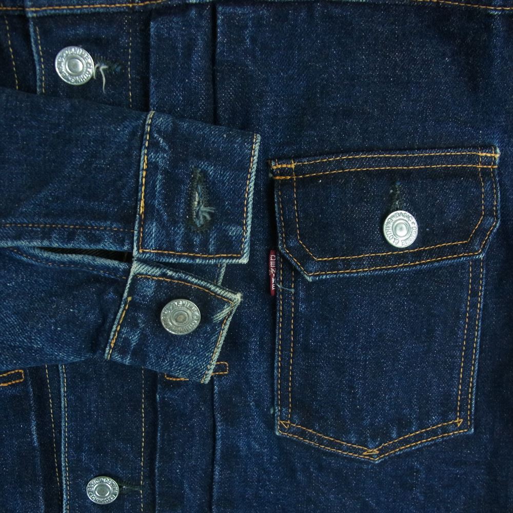 Denime ドゥニーム Lot 507 旧ドゥニーム オリゾンティ期 1950s 2nd MODEL DENIM JACKET デニム ジャケット インディゴブルー系 S【中古】