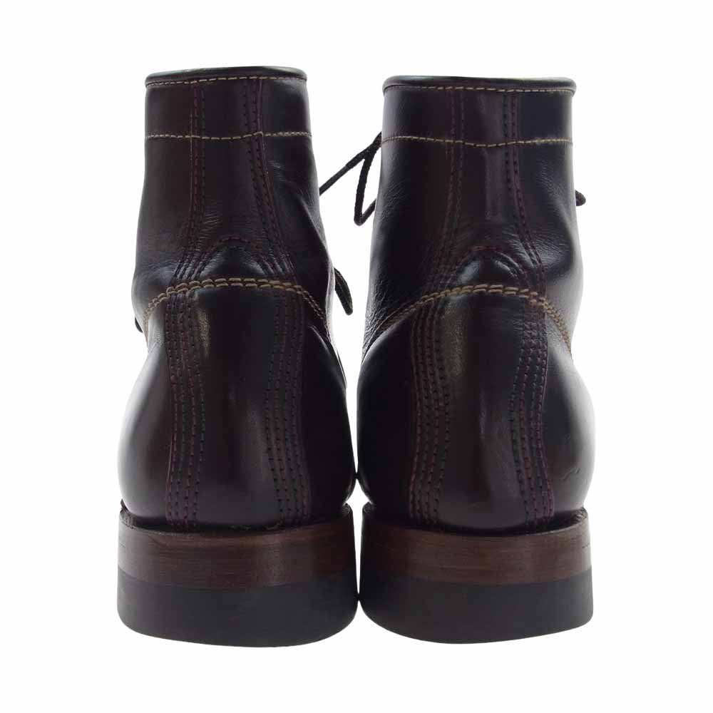 The REAL McCOY'S ザリアルマッコイズ HORSEHIDE BEAR HEAD BOOTS ホースハイド ベアヘッド ブーツ ブラウン系 8.5D【中古】