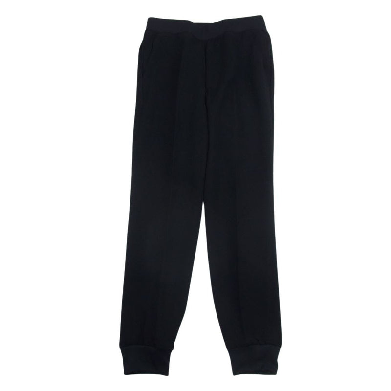 ミスターハリウッド 22AW 2222-CP05-098 RIBBED EASY PANTS 裾リブ イージー スラックス パンツ ブラック系 36【美品】【中古】