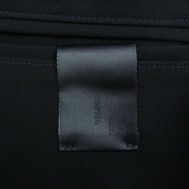 ミスターハリウッド 22AW 2222-CP05-098 RIBBED EASY PANTS 裾リブ イージー スラックス パンツ ブラック系 36【美品】【中古】