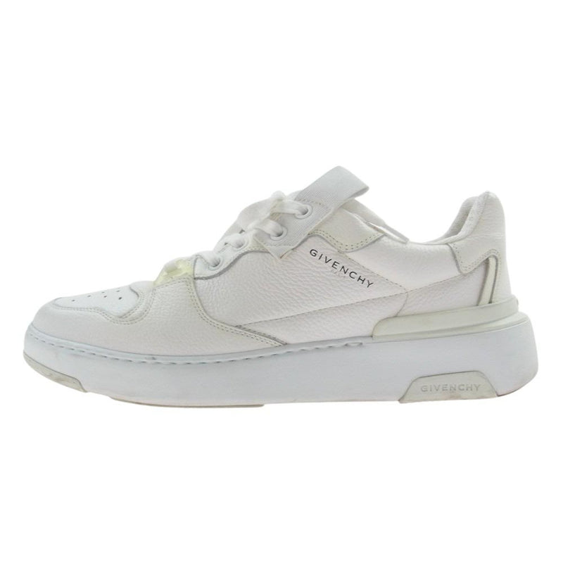 GIVENCHY ジバンシィ BH002KH0KP イタリア製 WING LOW SNEAKER ウィング ロー スニーカー ホワイト系 40【中古】