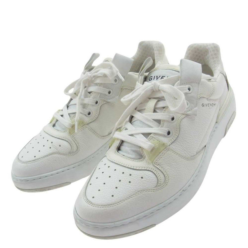 GIVENCHY ジバンシィ BH002KH0KP イタリア製 WING LOW SNEAKER ウィング ロー スニーカー ホワイト系 40【中古】