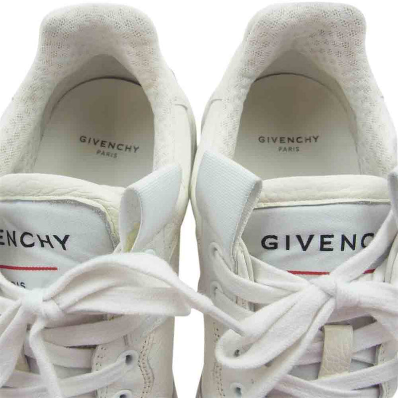 GIVENCHY ジバンシィ BH002KH0KP イタリア製 WING LOW SNEAKER ウィング ロー スニーカー ホワイト系 40【中古】