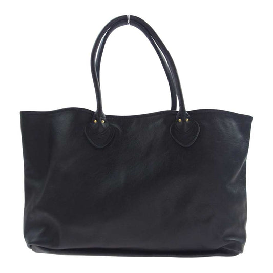 VANSON バンソン × Ron Herman ロンハーマン アメリカ製 レザー 牛革 トートバッグ ブラック系【中古】