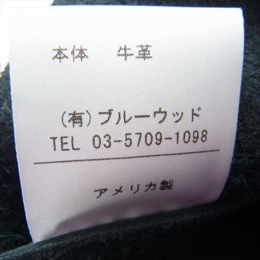VANSON バンソン × Ron Herman ロンハーマン アメリカ製 レザー 牛革 トートバッグ ブラック系【中古】