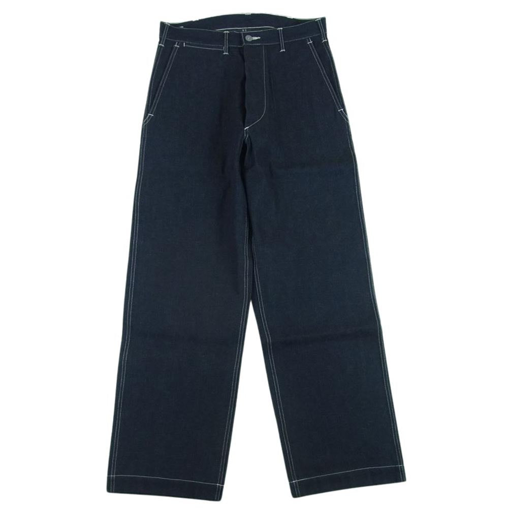 ANATOMICA アナトミカ 530-561-02 S21 A 1940 DUNGAREE PANTS ダンガリー デニム パンツ インディゴブルー系 32【新古品】【未使用】【中古】