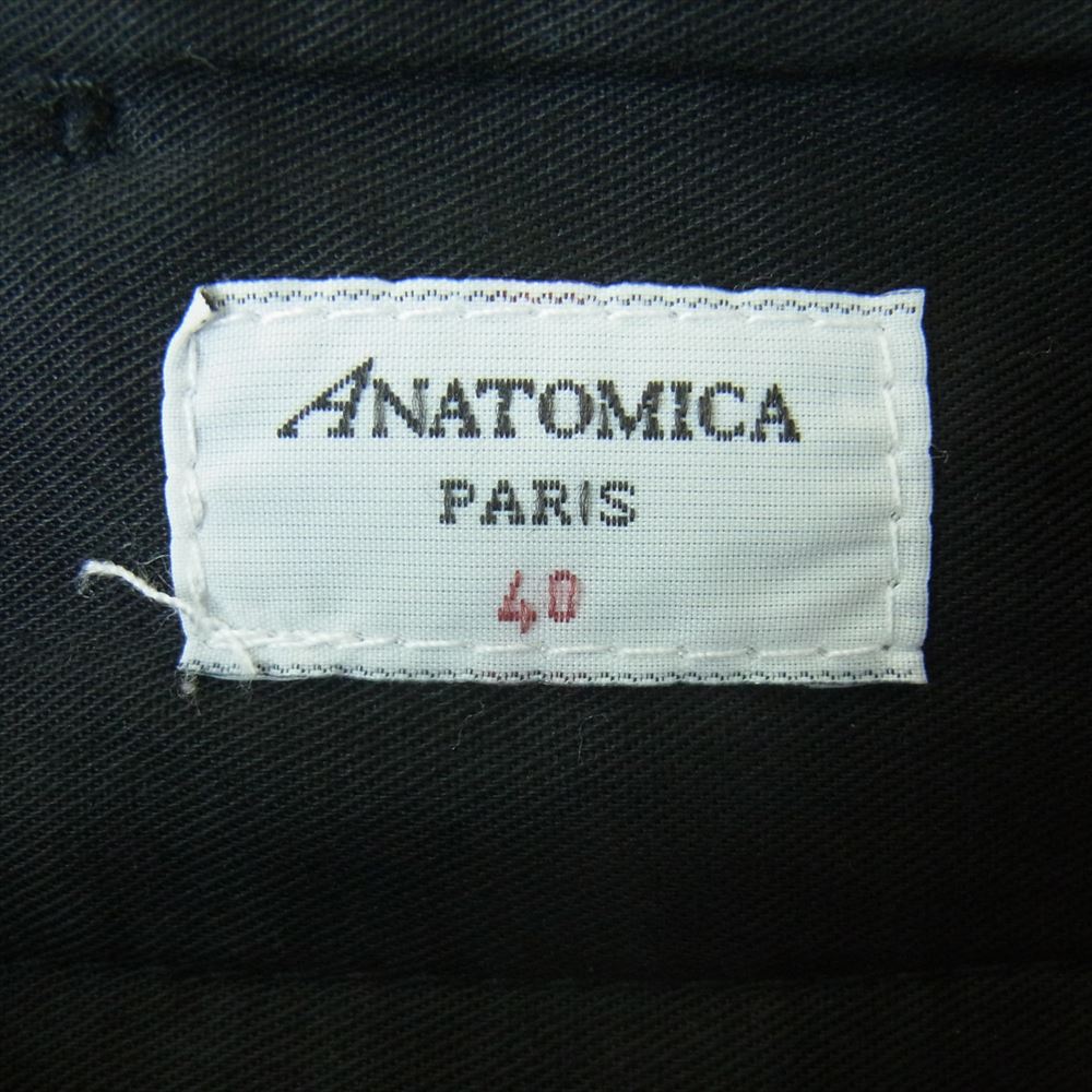 ANATOMICA アナトミカ TANGO TARTAN STEWART タンゴ タータン スチュワート チェック ウール スラックス パンツ グリーン系 40【極上美品】【中古】