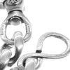 CHROME HEARTS クロムハーツ（原本有） CLASSIC SHORT-S クラシックリンク 1クリップ ショート ウォレットチェーン シルバー系【中古】