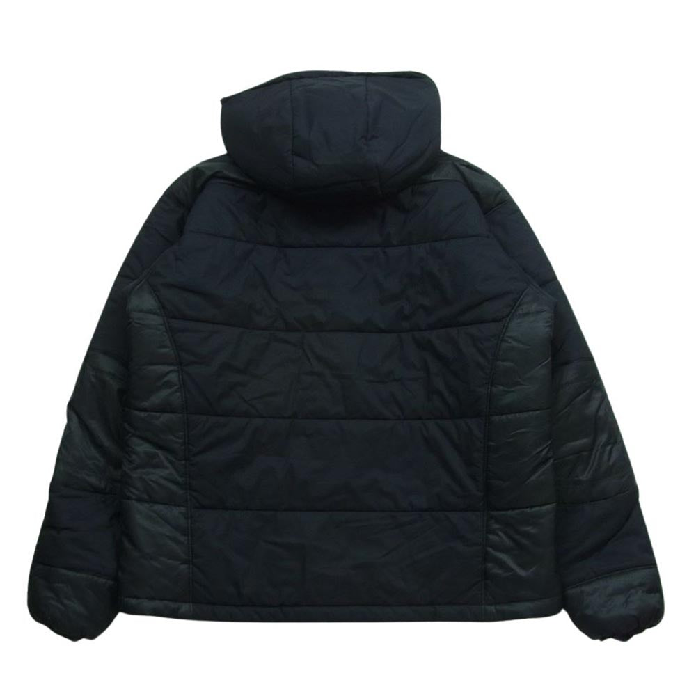 N.HOOLYWOOD エヌハリウッド 972-BL03 pieces EXCHANGE SERVICE INSULATION WEAR JACKET エクスチェンジサービス インサレーション 中綿 生地切替 フーデッド ジャケット ブラック系 38【中古】