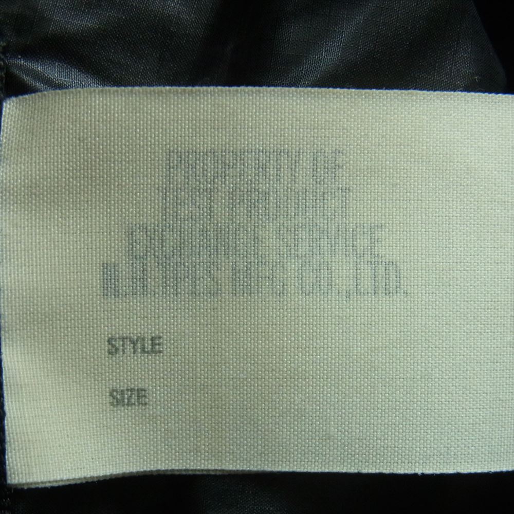 N.HOOLYWOOD エヌハリウッド 972-BL03 pieces EXCHANGE SERVICE INSULATION WEAR JACKET エクスチェンジサービス インサレーション 中綿 生地切替 フーデッド ジャケット ブラック系 38【中古】