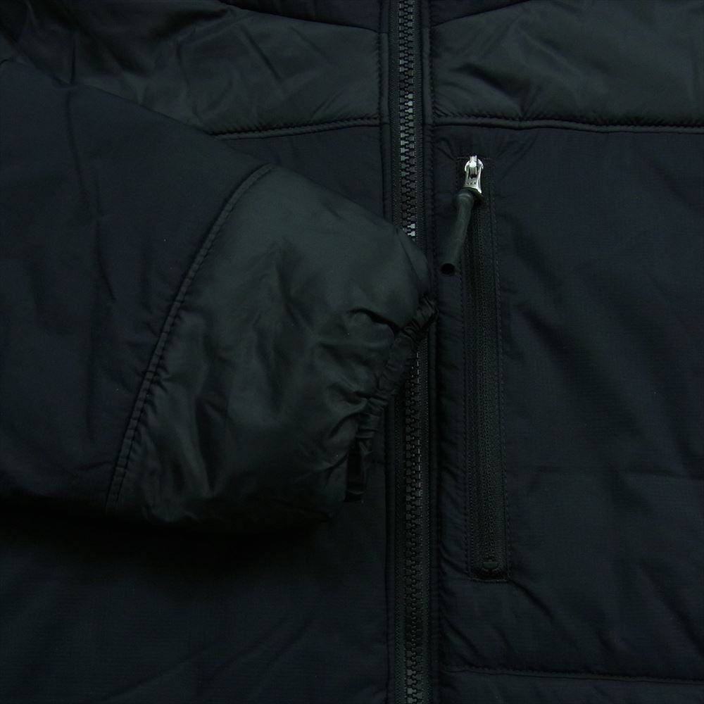 N.HOOLYWOOD エヌハリウッド 972-BL03 pieces EXCHANGE SERVICE INSULATION WEAR JACKET エクスチェンジサービス インサレーション 中綿 生地切替 フーデッド ジャケット ブラック系 38【中古】