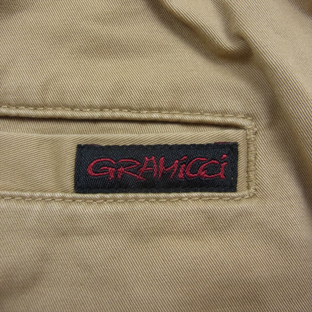 Gramicci グラミチ 8817-FDJ ニュー ナロー パンツ ジャストカット ベージュ系 L【中古】
