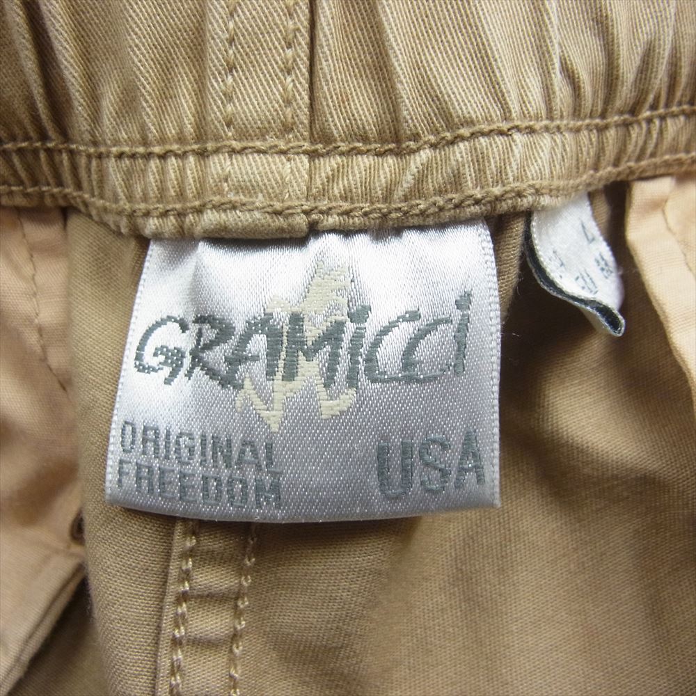 Gramicci グラミチ 8817-FDJ ニュー ナロー パンツ ジャストカット ベージュ系 L【中古】