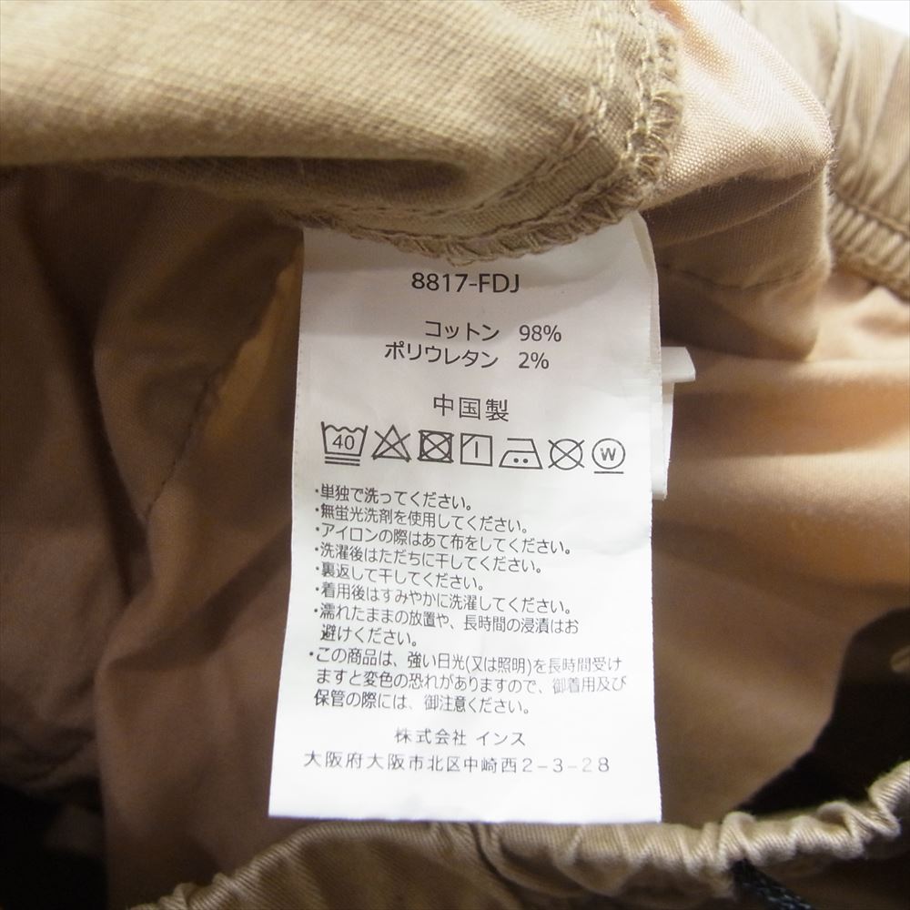 Gramicci グラミチ 8817-FDJ ニュー ナロー パンツ ジャストカット ベージュ系 L【中古】