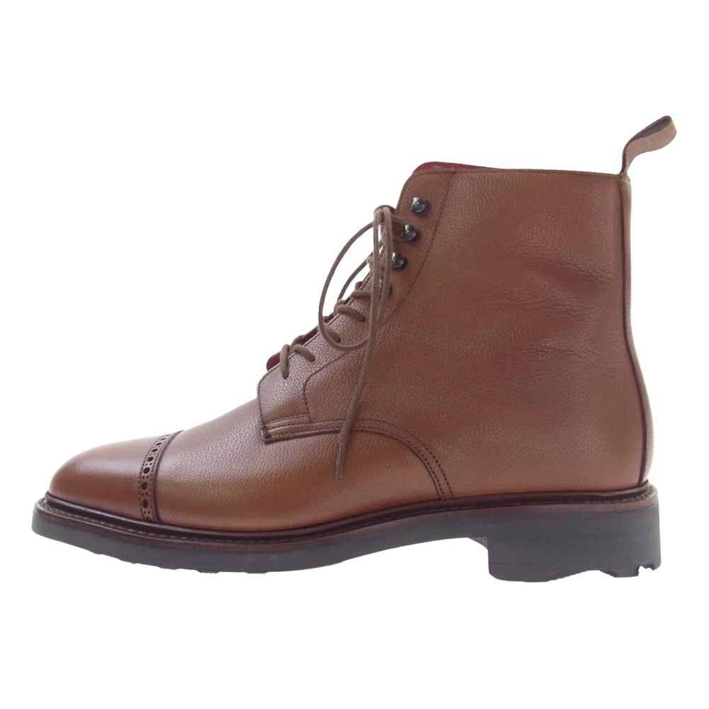 CROCKETT&JONES クロケットアンドジョーンズ 5876RD-41 ハンドグレード 高島屋別注 コニストン レースアップ ブーツ ブラウン系 5.5E【美品】【中古】