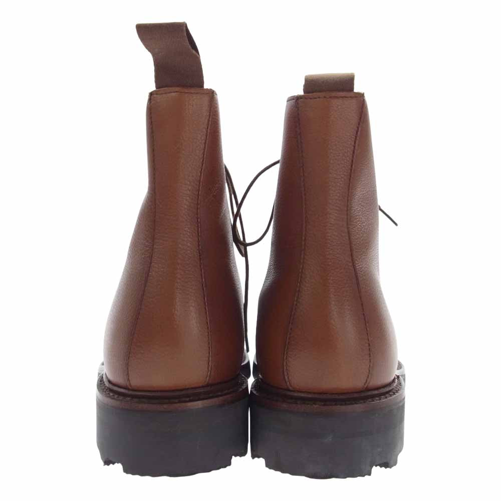 CROCKETT&JONES クロケットアンドジョーンズ 5876RD-41 ハンドグレード 高島屋別注 コニストン レースアップ ブーツ ブラウン系 5.5E【美品】【中古】