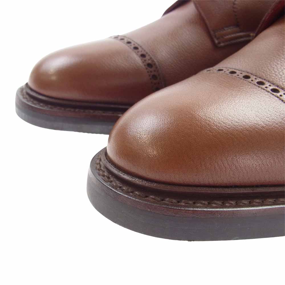 CROCKETT&JONES クロケットアンドジョーンズ 5876RD-41 ハンドグレード 高島屋別注 コニストン レースアップ ブーツ ブラウン系 5.5E【美品】【中古】