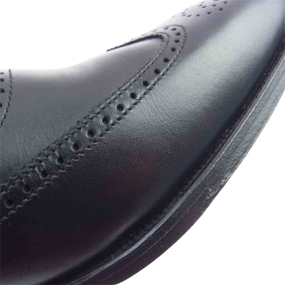 CROCKETT&JONES クロケットアンドジョーンズ 6172 12  ハンドグレード RED HILL レッドヒル 阪急別注 ウイングチップ ビジネスシューズ ブラック系 6E【極上美品】【中古】