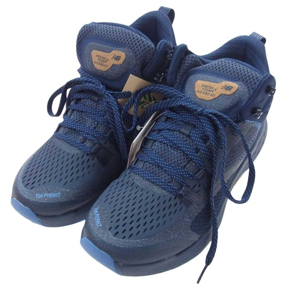 NEW BALANCE ニューバランス MTHIMCCN Fresh Foam X Hierro ミッドカット スニーカー ブルー系 26cm【新古品】【未使用】【中古】
