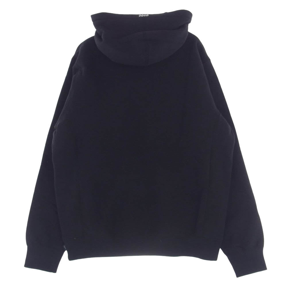 Supreme シュプリーム 20SS Motion Logo Hooded Sweatshirt モーションロゴ ロゴ フーディー プルオーバー パーカー ブラック系 M【極上美品】【中古】