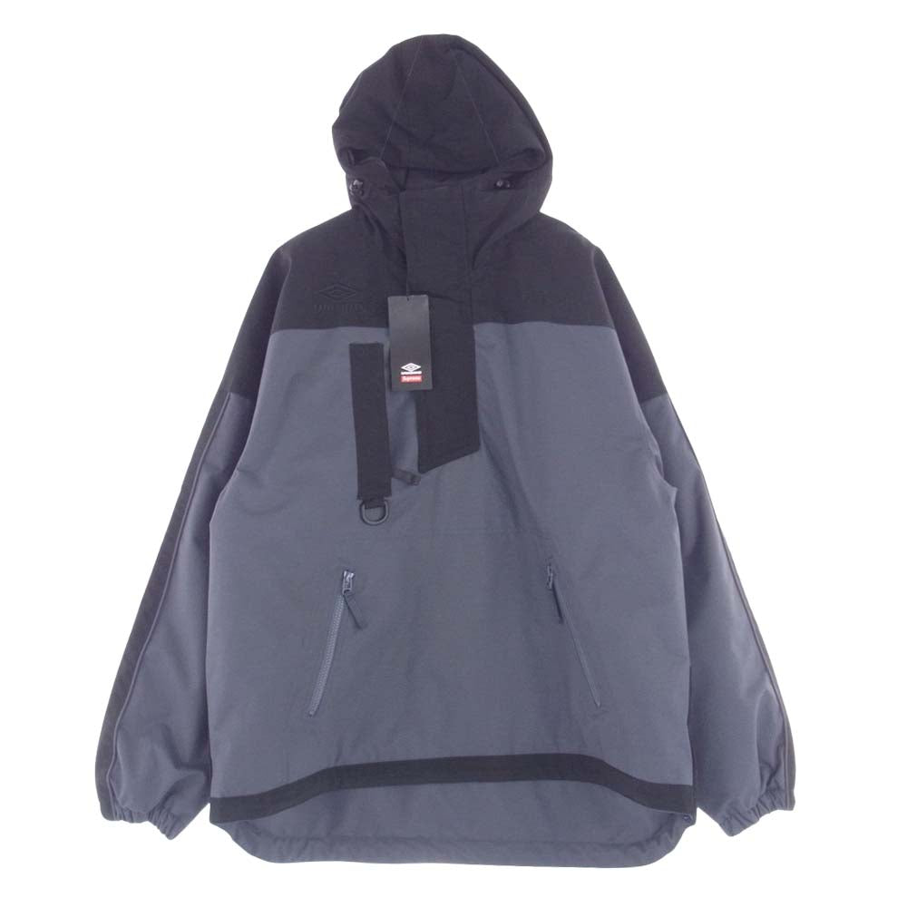 Supreme シュプリーム 23SS × UMBRO アンブロ TECH ANORAK フーディー アノラック ダーク ジャケット ダークパープル系　 ASIA：L【新古品】【未使用】【中古】