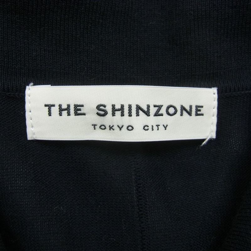 シンゾーン 21MMSNI03 ポロ カーディガン ブラック系 F【中古