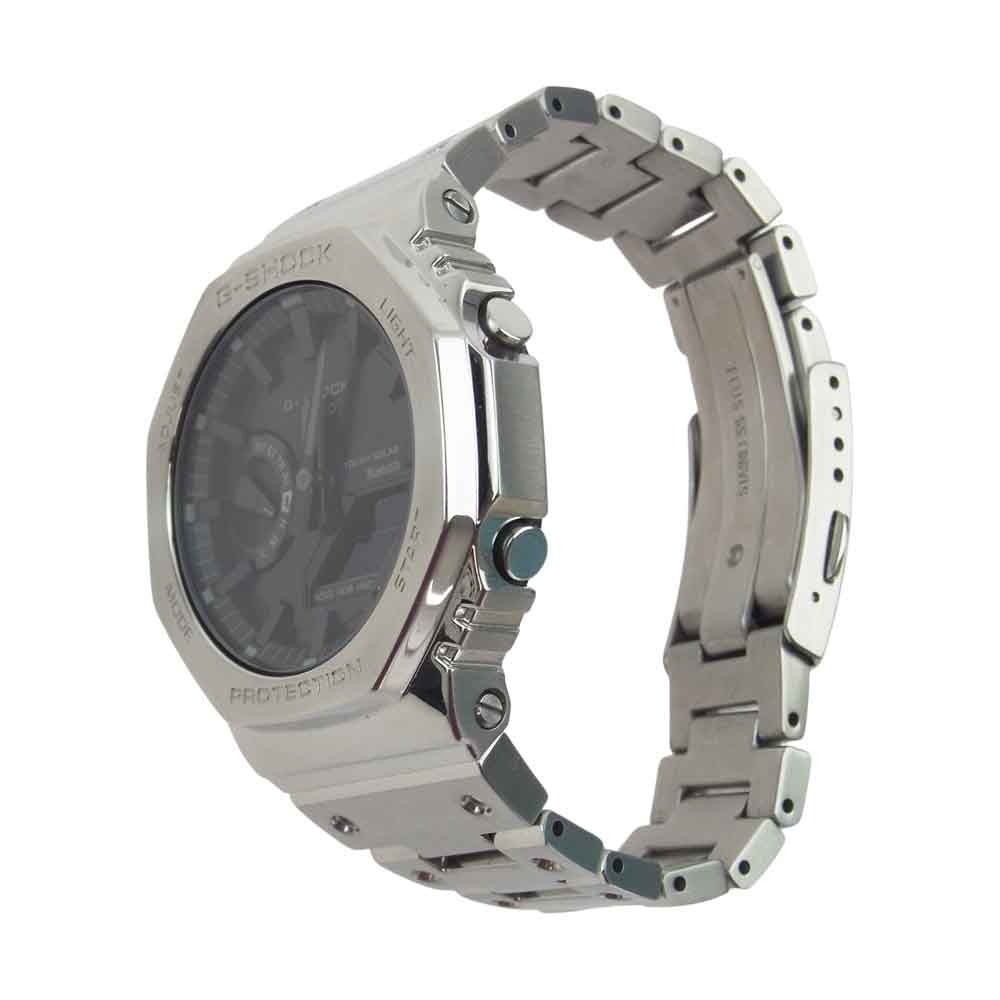 G-SHOCK ジーショック GM-B2100-1AJF フルメタル タフソーラー ブルートゥース ウォッチ 時計 シルバー系【中古】