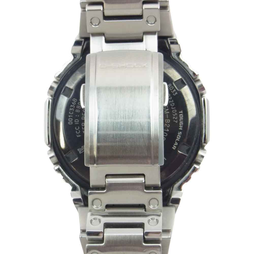 G-SHOCK ジーショック GM-B2100-1AJF フルメタル タフソーラー ブルートゥース ウォッチ 時計 シルバー系【中古】