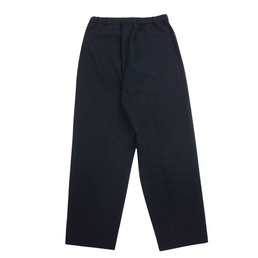 JIL SANDER ジルサンダー 20SS JSMQ311301 国内正規品 イージー トラウザーズ スラックス パンツ ブラック ブラック系 44【中古】