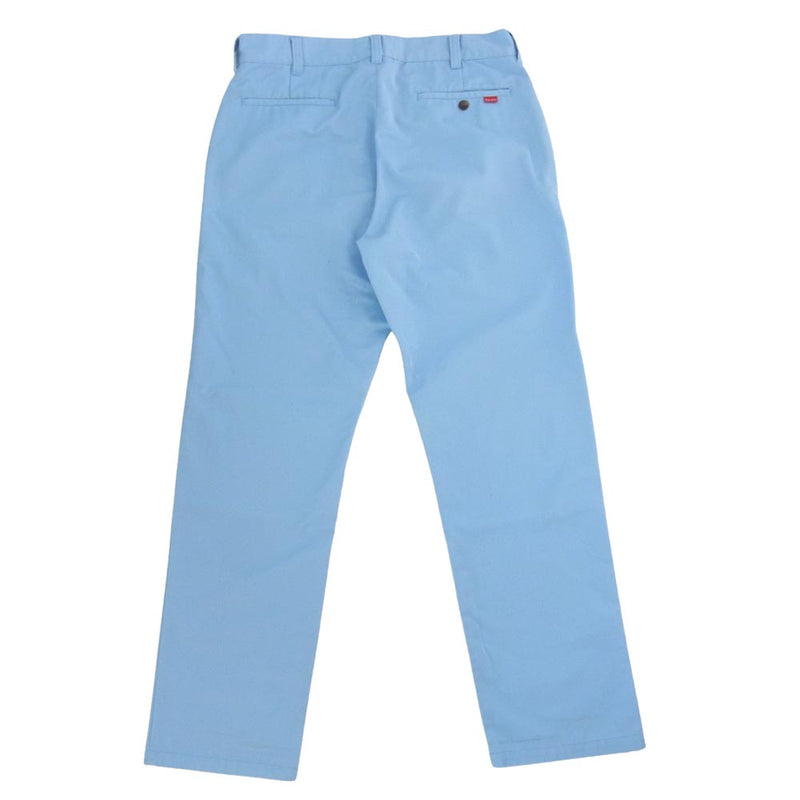 Supreme シュプリーム Trouser トラウザース トラウザー スラックス ワーク パンツ ライトブルー系 32【中古】