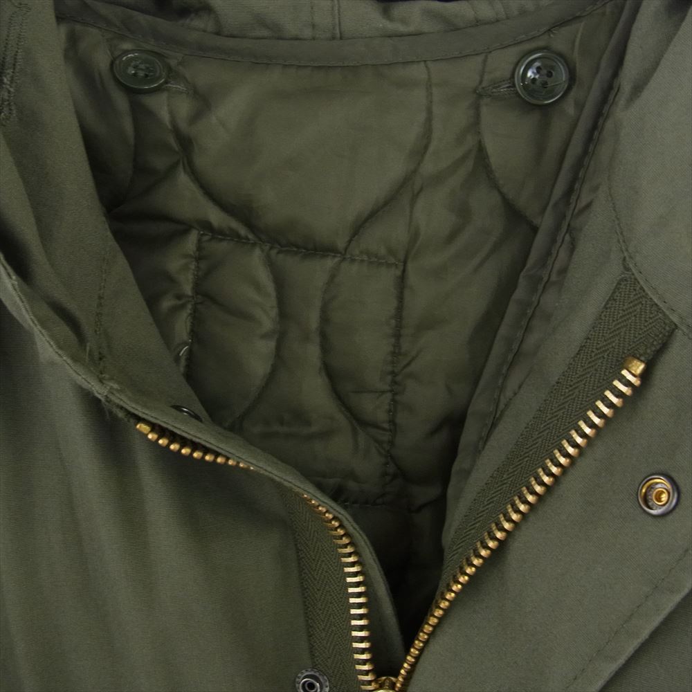 ロスコ 17011-MC-36933 ライナー付き M-65 ミリタリー モッズコート モスグリーン系【中古】