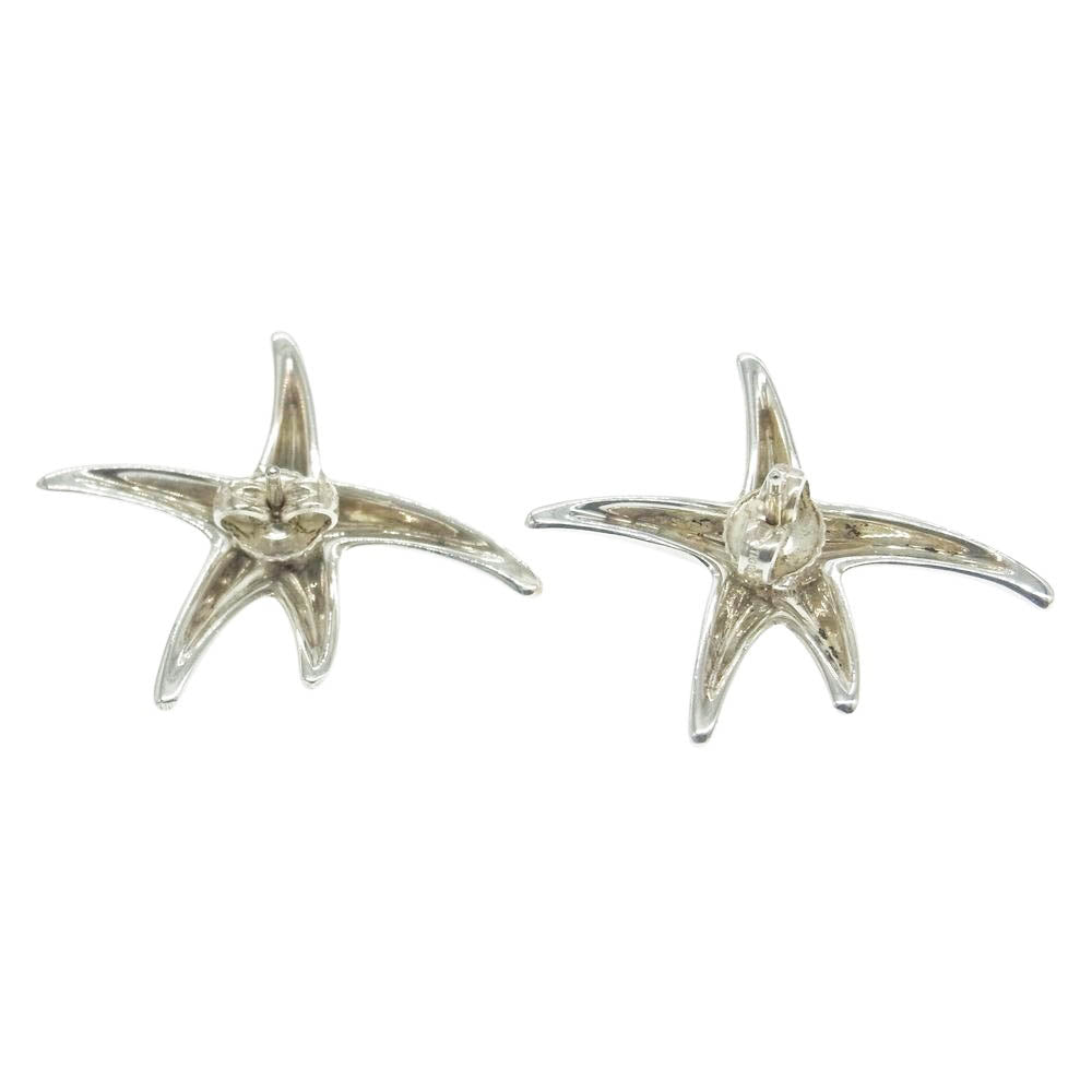 TIFFANY&Co. ティファニー スターフィッシュ シルバー ピアス シルバー系【中古】