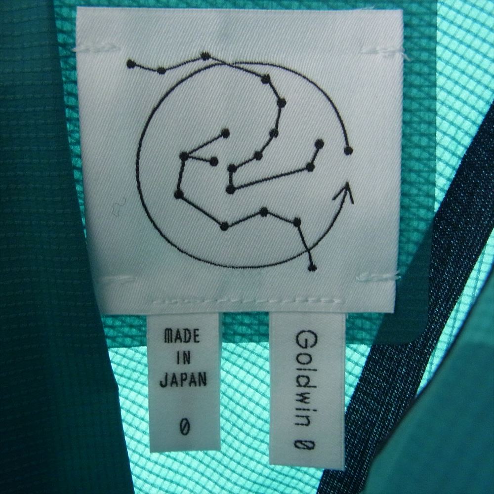 ゴールドウィン GZ12305 Packable Light Parka パッカブル ライト パーカー アクアグリーン サイズ0 アクアグリーン【新古品】【未使用】【中古】