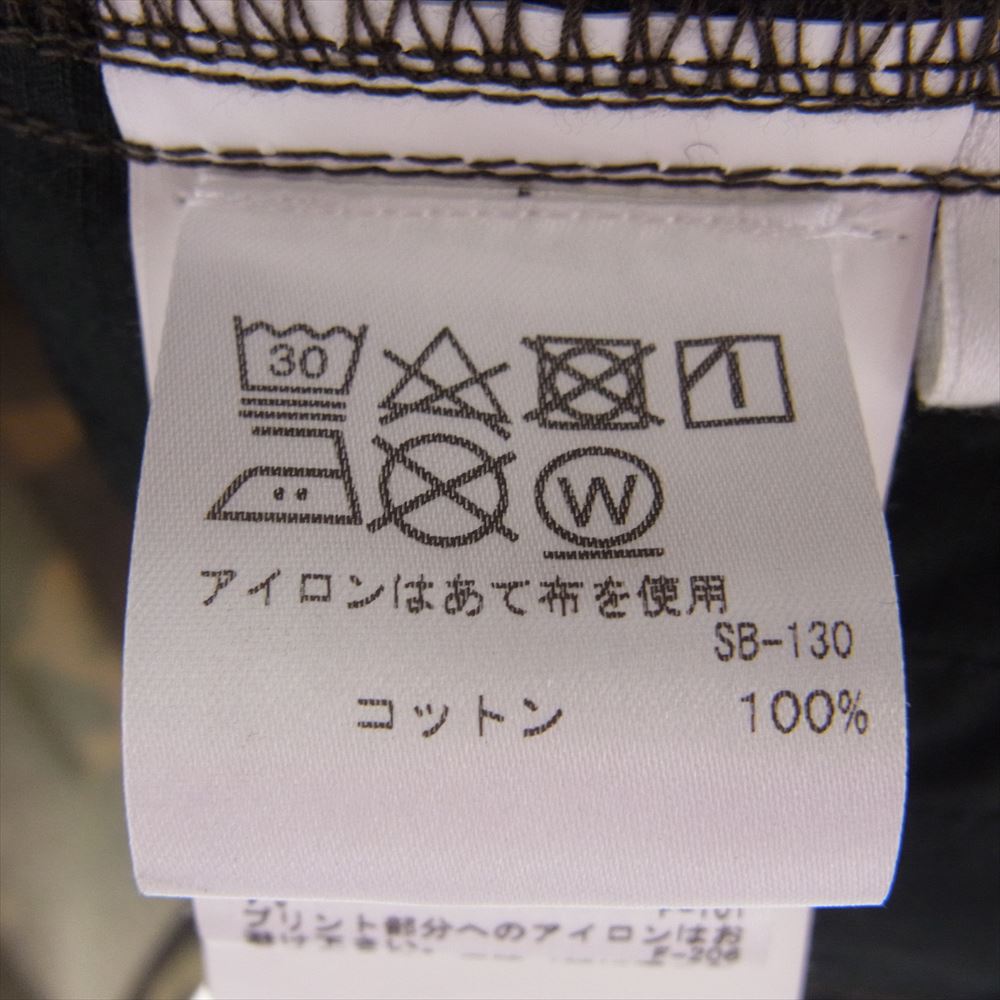 WTAPS ダブルタップス 20AW 202BRRID-SHM01S × Richardson リチャードソン BUDS LS COTTON RIPSTOP CAMO RICHARDSON バッズ リップストップ カモ 長袖 シャツ カーキ系 3【新古品】【未使用】【中古】