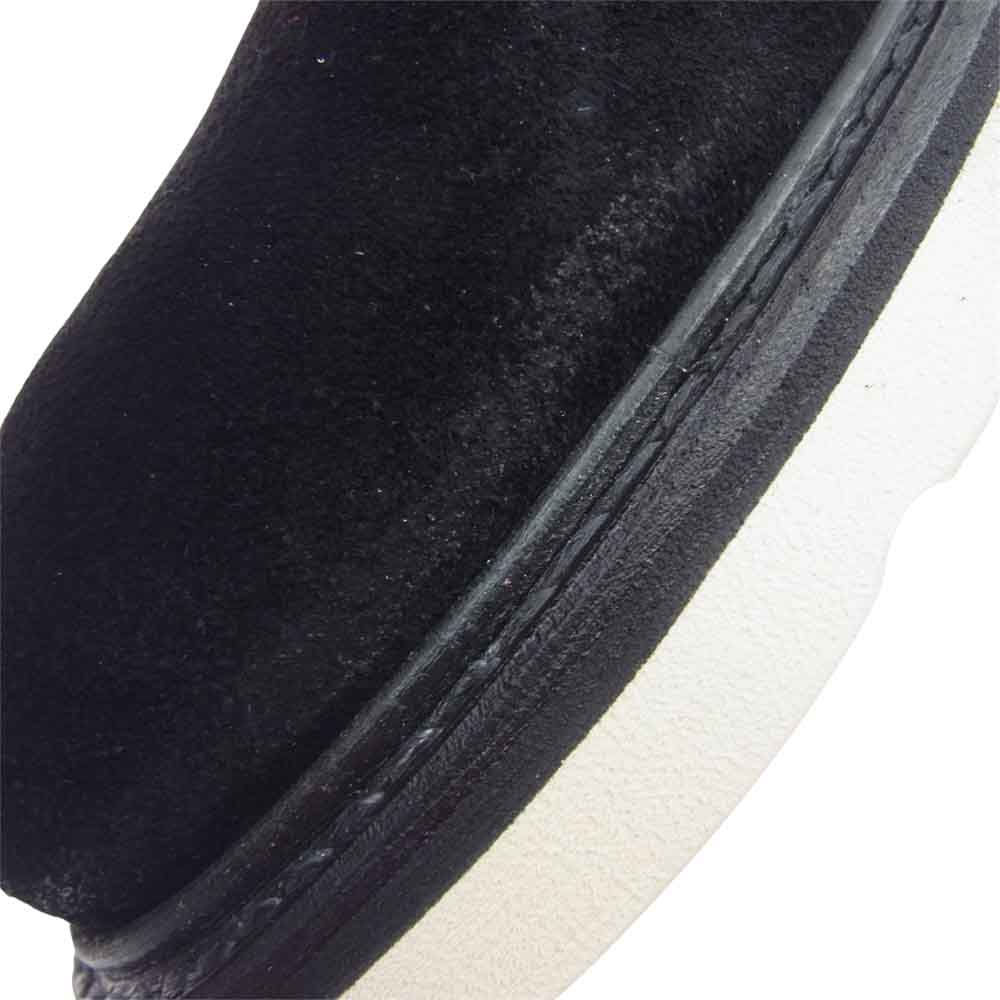 MINEDENIM マインデニム MGK-004-99-402 Suede Leather Zipper Unit Military Boots スエード レザー ジッパーユニット ブーツ ブラック系 40【新古品】【未使用】【中古】