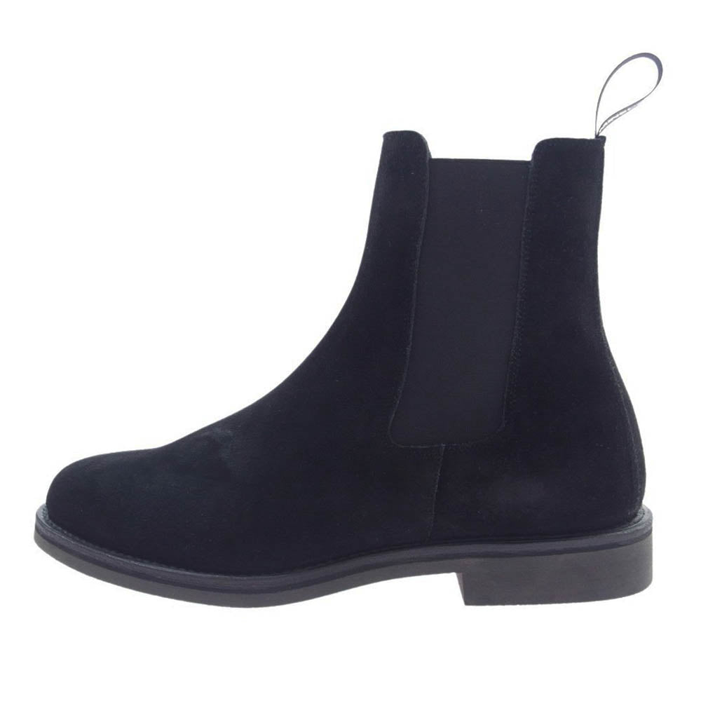 MINEDENIM マインデニム MGK-001-99-402 Suede Leather Side Gore Boots スエード レザー サイドゴア ブーツ ブラック系 40【新古品】【未使用】【中古】