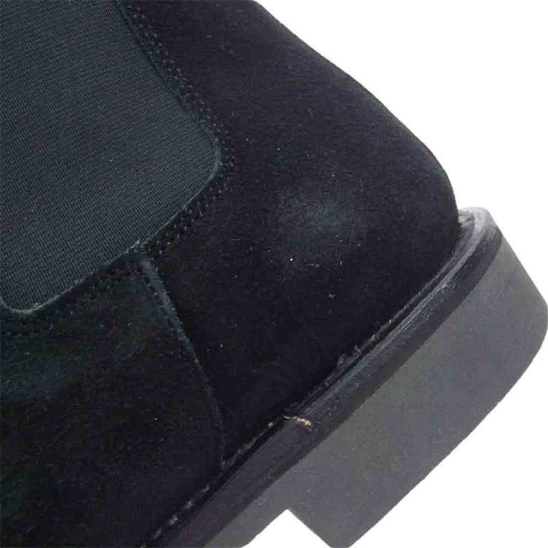 MINEDENIM マインデニム MGK-001-99-402 Suede Leather Side Gore Boots スエード レザー サイドゴア ブーツ ブラック系 40【新古品】【未使用】【中古】