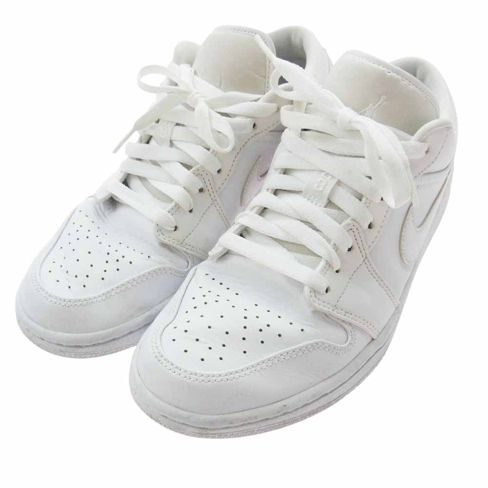 NIKE AIR JORDAN ナイキ ジョーダン AO9944-111 WMNS LOW WHITE ロー スニーカー ホワイト系 25.5cm【中古】