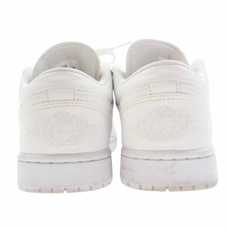 NIKE AIR JORDAN ナイキ ジョーダン AO9944-111 WMNS LOW WHITE ロー スニーカー ホワイト系 25.5cm【中古】