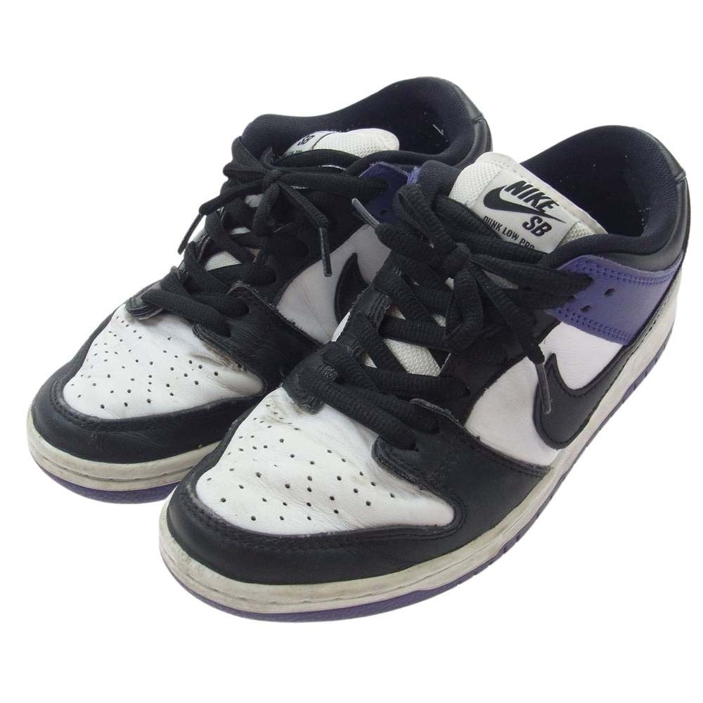 NIKE ナイキ BQ6817-500 SB Dunk Low Pro Court Purple ダンク ロー プロ スニーカー パープル系 ブラック系 25.5cm【中古】