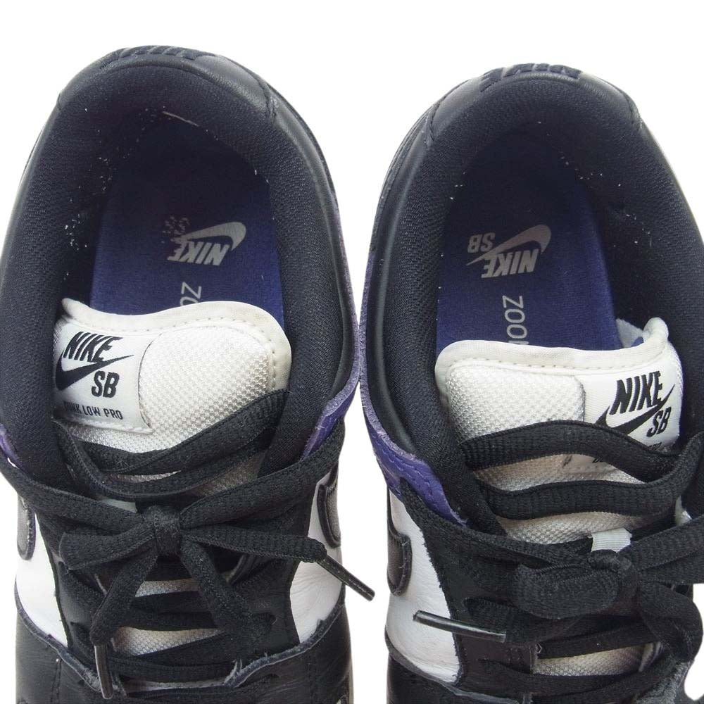 NIKE ナイキ BQ6817-500 SB Dunk Low Pro Court Purple ダンク ロー プロ スニーカー パープル系 ブラック系 25.5cm【中古】